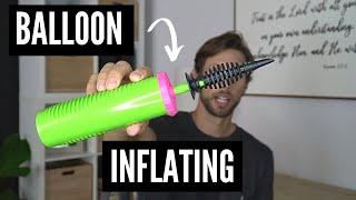 How to Inflate Your Balloons When Making Balloon Animals