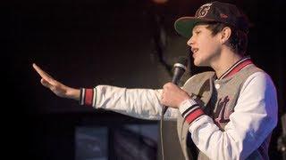 Shot for me Drake cover - Austin Mahone - with pics from New York concert