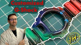 Customizing my G-Shock Watch!!!