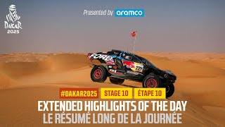 Extended highlights of Stage 10 presented by Aramco - #Dakar2025