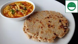 Kathiyawadi Bhakri recipe | How to make Gujarati Bhakri | ऐसे बनाएं बिस्कुट जैसी गुजराती भाकरी