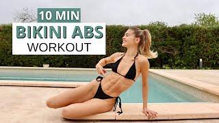10 MIN. BIKINI ABS WORKOUT - do this for 7 Days | upper, lower & side abs workout | No Equipment