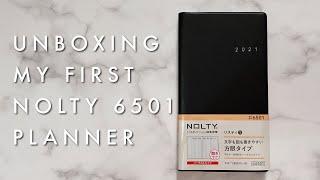 UNBOXING MY FIRST NOLTY 6501 PLANNER | 2021 WORK PLANNER