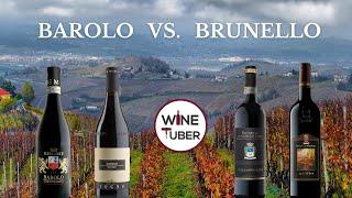 The difference between Barolo and Brunello di Montalcino | @WineTuber