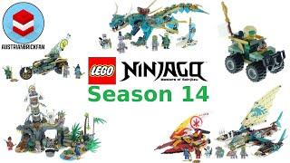 All Lego Ninjago Season 14 The Island Sets Compilation - Lego Speed Build Review