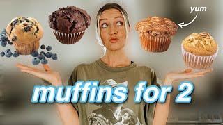 4 Small Batch Muffin Recipes