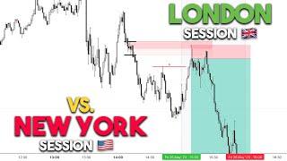 London vs New York Session through different Market Phases - Episode 15