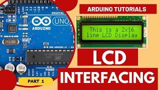 How To Interface LCD With Arduino | Basic Tutorial (PART 1/2)  #programming  #arduino