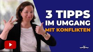 Wie du Konflikte lösen kannst: 3 wirkungsvolle Kommunikations-Tipps (+Bonus) | Stefanie Voss