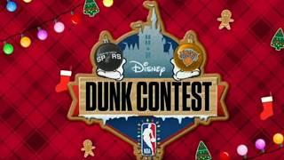 Minnie Mouse wins the Dunk the Halls slam dunk contest!  | NBA on ESPN