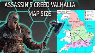 Comparing Assassin's Creed Valhalla's Map Size To Every Other Map In The Series