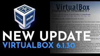 VirtualBox Update | Update existing version to 6.1.30