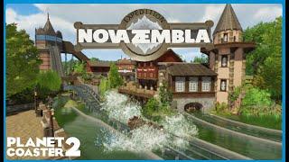 Planet coaster 2 / Expedition Nova Zembla / Mack SuperSplash(Onride + Blueprint)