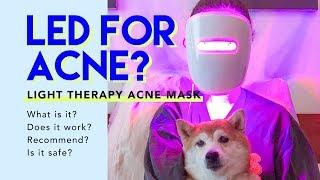 Light Therapy Acne Mask • At Home Acne Treatment  LED To Clear Acne