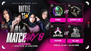 Reguler Season Day 8 | Battle Of Stars Ladies