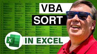 Excel Sorting Showdown: VBA Sort - Episode 2093
