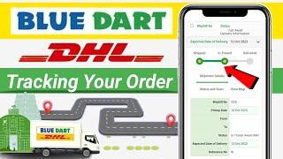 How to Track Blue Dart Courier Awb Number | Track Blue Bart Courier With Reference Number
