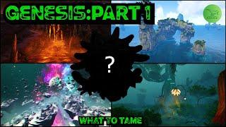 The Best Dino's To Tame On Genesis: Part 1 - Ark: Survival Evolved - Quick Guides - 2021