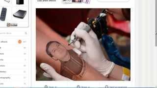 Photofunia efecto Making Tattoo Tutorialvirtual