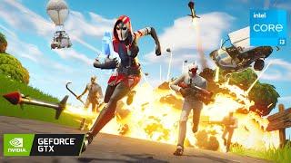 Fortnite : GTX 1660 Super + i3-10100F | 1080p