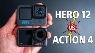 GoPro Hero 12 vs DJI Action 4- Don't Waste YOUR MONEY
