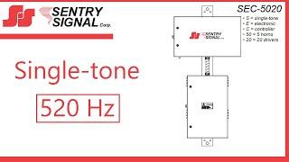 Sentry Signal Corp. SEC-5020 | Main signals synth