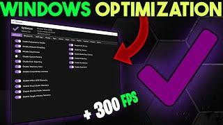 The Ultimate Windows OPTIMIZER for ANY WINDOWS