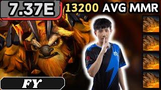 7.37e - Fy EARTHSHAKER Soft Support Gameplay 22 ASSISTS - Dota 2 Full Match Gameplay