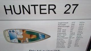 2013 Marlow-Hunter 27 Sailing Yacht - Walkaround - 2013 Montreal Boat Show