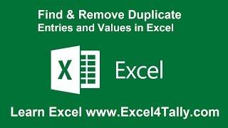 How to find Duplicate Values in Excel- Find Duplicate values in Excel