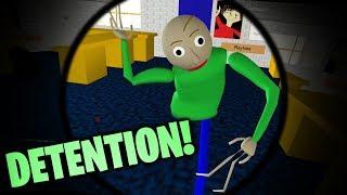 Baldi's Basics Detention *GONE WRONG* (Baldi's Basics SHORT STORY)