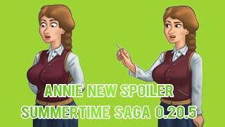 Summertime Saga 0.20.5 Update | Annie New Spoiler | Leaked Photo
