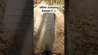 This is the BEST ebike for jumping ramps!! #p51 #ebikeadventures