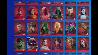 Fortnite All Marvel Skins and Styles (January 2023)