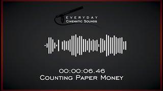 Counting Paper Money | HQ Sound Effects