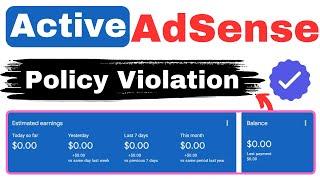 Active AdSense Dashboard New Method 2024 | How to Get AdSense Approval Dashboard in 24 Hour