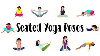 Seated Yoga Poses for Flexibility and Strength for Kids | Yoga for Children | Yoga Guppy