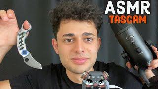 TASCAM ANLAŞILMAYAN FISILTI İLE EŞYALARI ANLATTIM ASMR TÜRKÇE | Türkçe Asmr