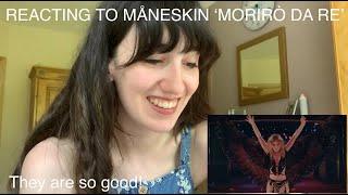 REACTING TO MÅNESKIN ‘MORIRÒ DA RE’ ( I’LL DIE LIKE A KING)