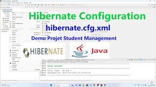 Hibernate Project Student Management  in Eclipse  Ide  Configuring  Project