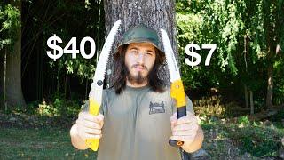 Cheap Vs Expensive Folding Saw