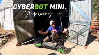 Cyberbot Mini Dual Motor Electric Scooter Unboxing and 1st Impressions