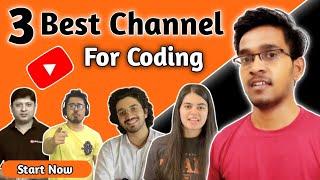 Best FREE YouTube Channel For Coding Beginners। Apna College। CodeWithHarry। MySirG.com