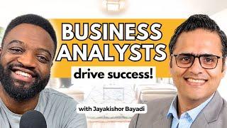 How To Lead Projects As A Business Analysts ft Jayakishor Bayadi