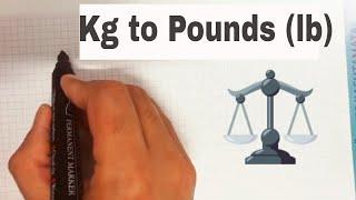 How to Convert KG to Pounds (lb) Instantly - Fast Math Trick