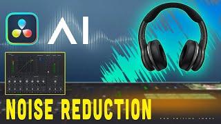 Davinci Resolve Noise Reduction Audio | AI Audio Noise Reduction | Background Noise Reduction #hindi