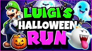 Luigi Ghost Mansion Run  | Brain Break Chase | Just Dance & Freeze Dance | Spooky Fun