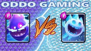 ELECTRO SPIRIT VS ICE SPIRIT - Clash Royale Battle #195