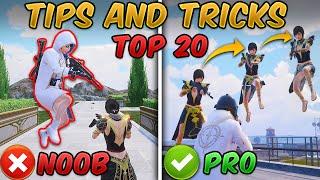 TOP 20 BEST TIPS AND TRICKS OF 2021 (PUBG MOBILE)