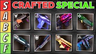 Ranking Every Craftable Special Weapon In Destiny 2 (PvE God Roll Tier List)